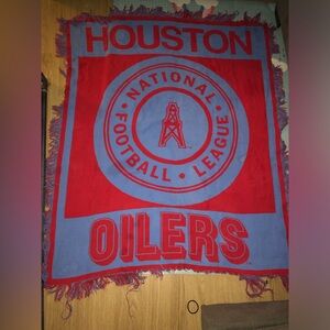 Houston oilers throw blanket